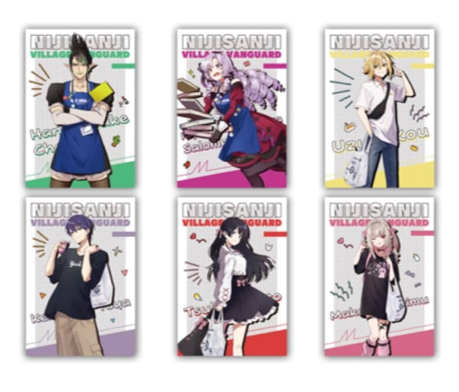 剣持刀也 ヴィレッジヴァンガード ヴィレヴァン 缶バッジ 大人気VTuberグループ『にじさんじ』×『ヴィレッジヴァンガード